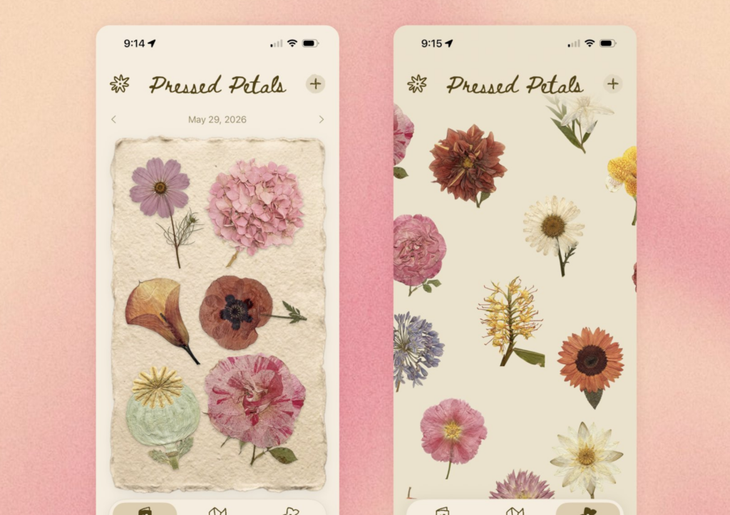Esta app convierte las fotos de flores en un diario botánico interactivo