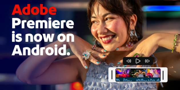 Adobe lanza la versión móvil de Premiere para Android