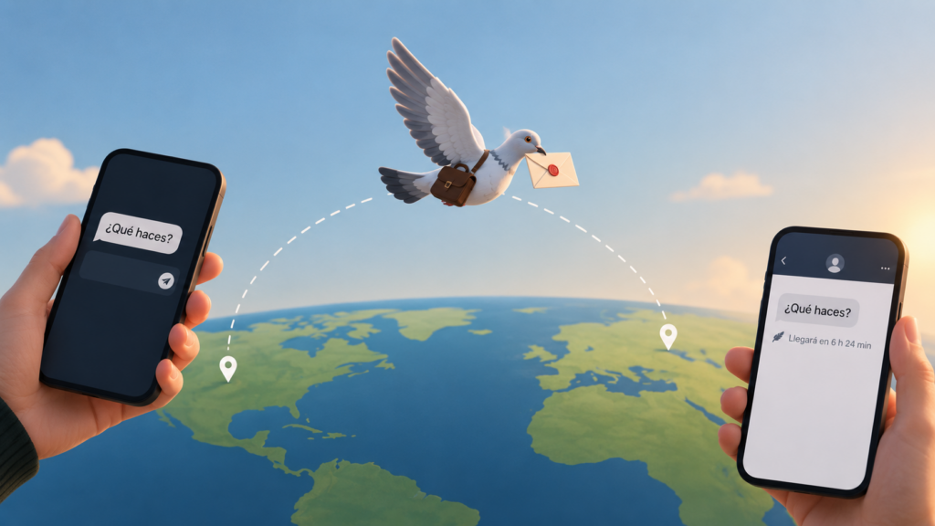 Roost y Carrier Pidge, las apps de mensajería que cultivan tu paciencia