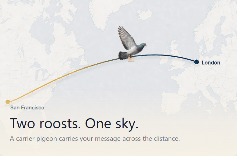 Roost y Carrier Pidge, las apps de mensajería que cultivan tu paciencia
