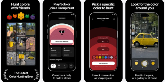 Color Hunter, el juego donde capturas pantones con tus amigos o familia