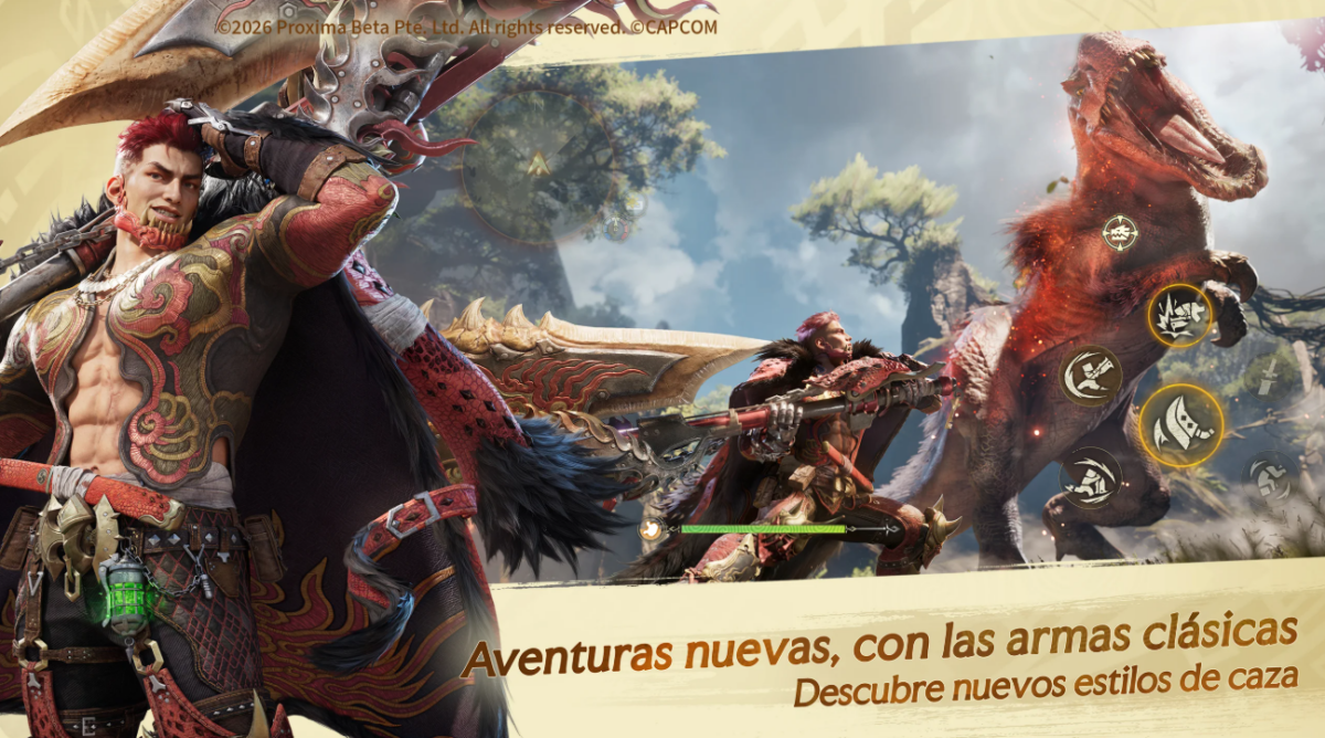 Monster Hunter Outlanders ya te permite hacer 'el bestia' en iOS y Android