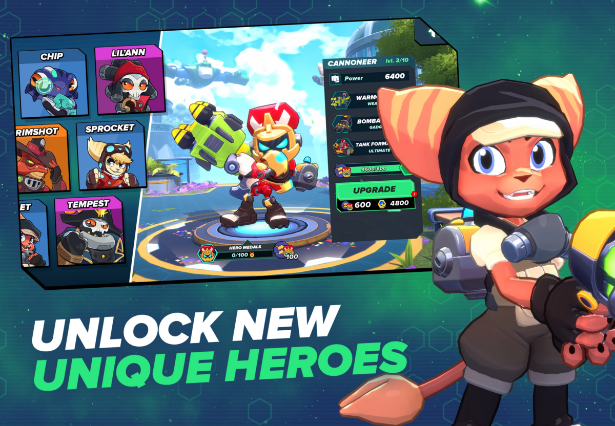Ratchet & Clank se lían a tiros en el móvil con Ranger Rumble