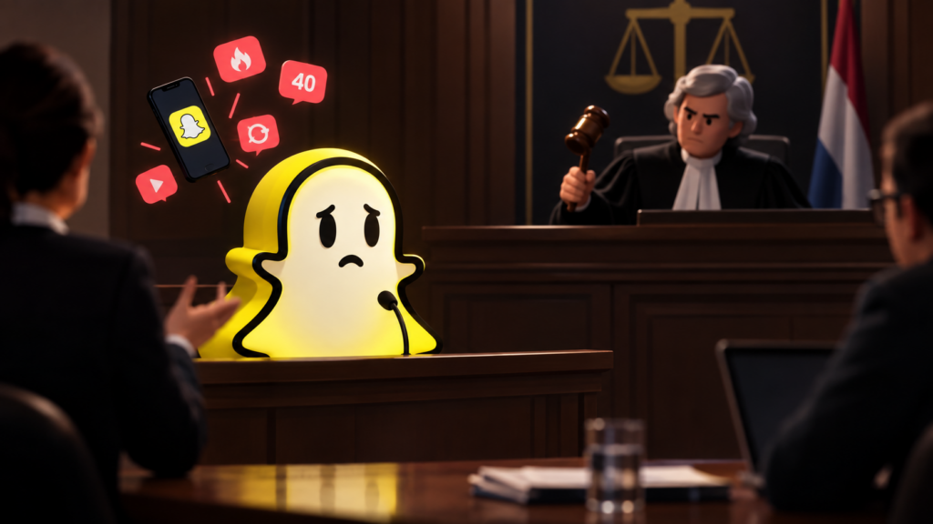 Snapchat, demandada en Holanda por su diseño adictivo