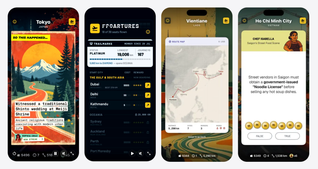 Trailmarks, el juego en el que tus conocimientos deciden hasta dónde puedes viajar
