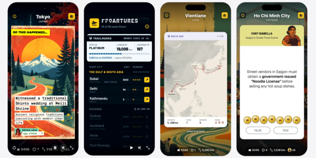 Trailmarks, el juego en el que tus conocimientos deciden hasta dónde puedes viajar