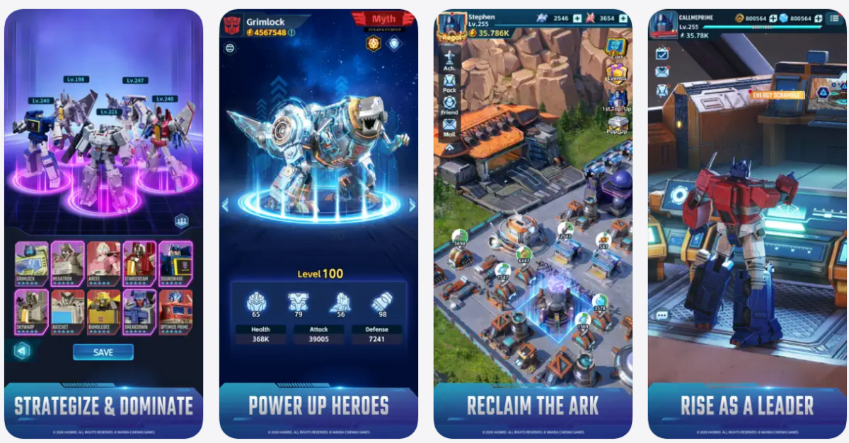 Autobots y Decepticons unen fuerzas desde hoy en Transformers: Eternal War