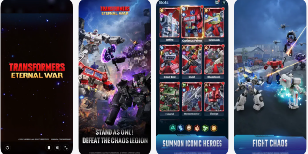 Autobots y Decepticons unen fuerzas desde hoy en Transformers: Eternal War