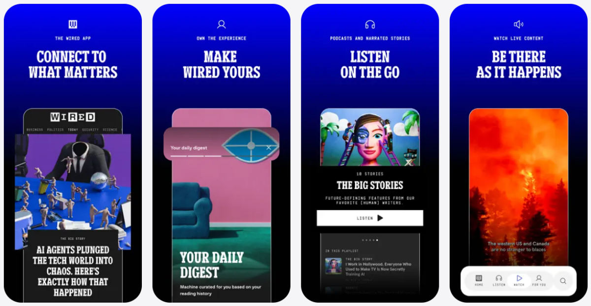 WIRED estrena una app que permite a sus lectores estar 'conectados' con sus periodistas