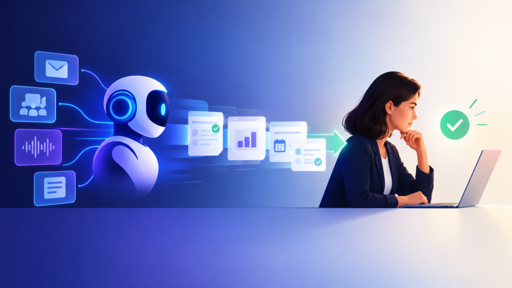 El paradigma agéntico: cuando la inteligencia artificial empieza a mandarle tareas al humano