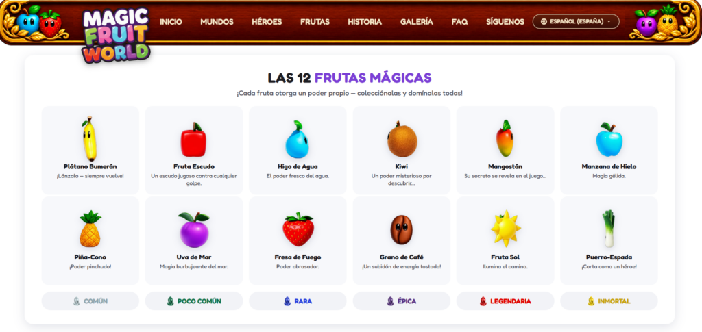 Magic Fruit World, el juego de plataformas para aquellos a los que le gusta la fruta