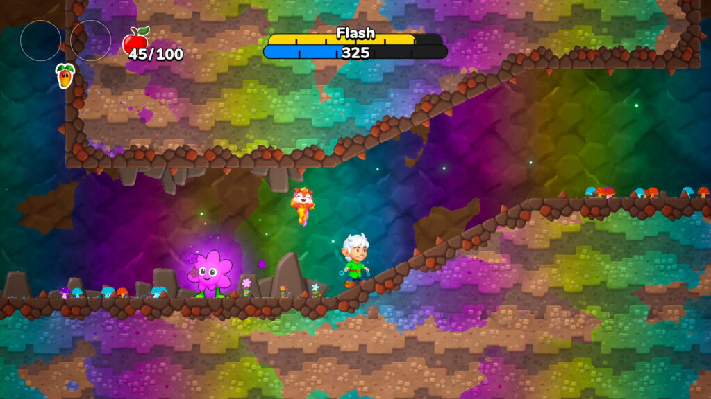 Magic Fruit World, el juego de plataformas para aquellos a los que le gusta la fruta