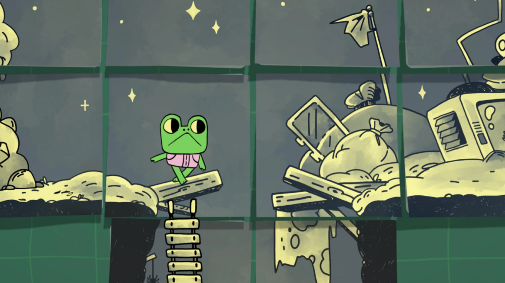 Walk The Frog, el juego de puzles donde no debes dejar a una rana 'estancada'