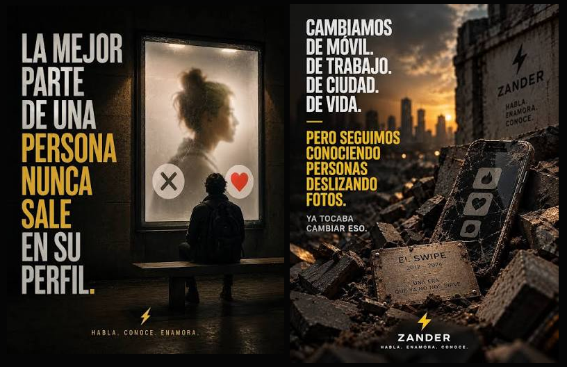 Amor a primera escucha: Así funciona la nueva app de dating Zander